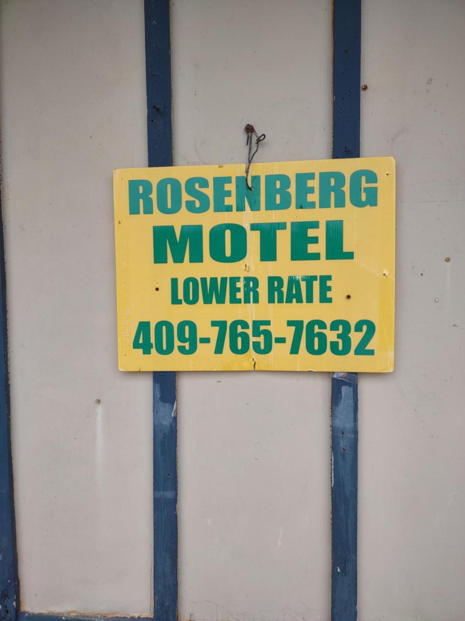 Rosenberg Motel Galveston Eksteriør billede